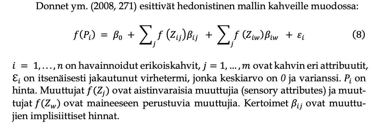 Regression model